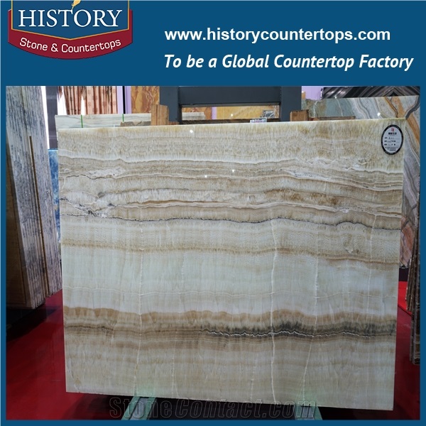 Historystone Natural Onyx Tiles & Slabs, Onyx French Pattern, Wall/Floor Covering