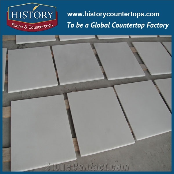 Historystone Polished White Marble Tile, Marble Tile&Slab at Factory Price for Wall Decoration,Make Frech Pattern