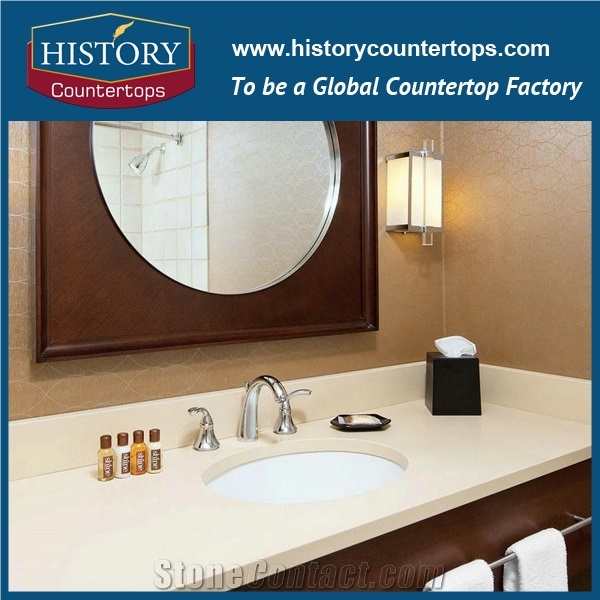Historystone Quartz Stone Countertop, Bath Tops, Custom Countertops, Engineered Stone Bathroom Vanity Tops