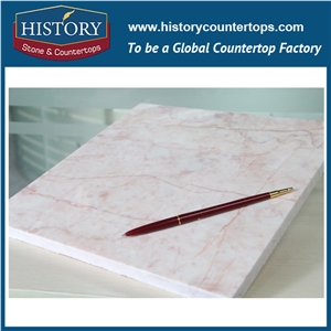 Historystone Rose Milk Price Of Per Square Meter Polished Surface Finished Marble Tiles & Slabs for Wall and Floor,Priject Hotel/Apartment/Villa.