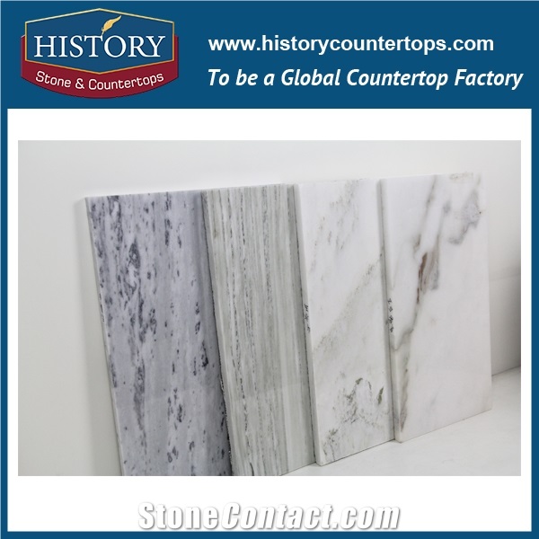 Historystone Royal White Polished Surface Natural Stone Slabs Wooden White Marble,Surface Finished Polished/Honed,For Flooring Tiles and Walling.