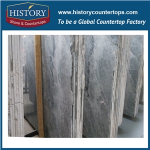 Historystone Silver Marble Stone Used in Tile and Slabs/ Jumbo Pattern Cutting Floor and Wall Covering Tiles is Opus Pattern