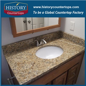 Historystone Stone Granite Countertops Bath Tops, Vanity Tops, Solid Surface, Custom Vanity Tops