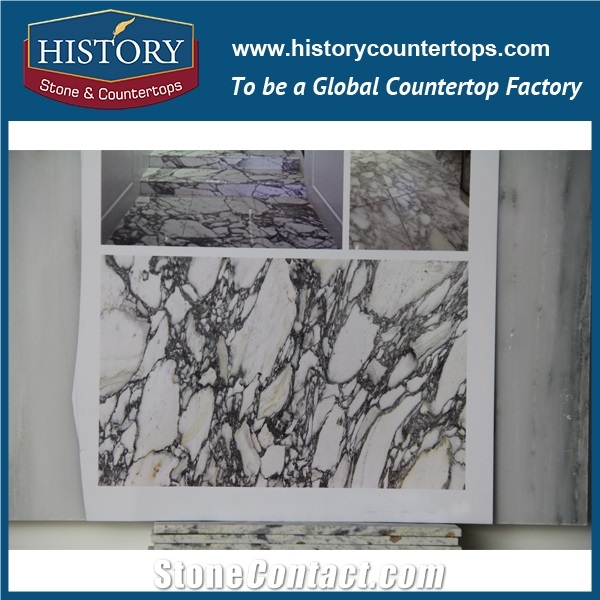 Historystone Surface Polished Marble Tiles&Slabs/Floor/Wall Covering Tiles/ Natural Building Stone, Hotel Project Decoration