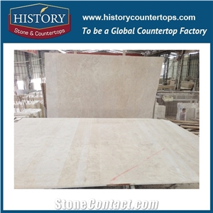 Historystone Turkey Imported Elite Beige Stone Marble Usage for Wall Tile/Cladding/Flooring and Also Used for Airport, Metro, Shopping Mall, Hotel.