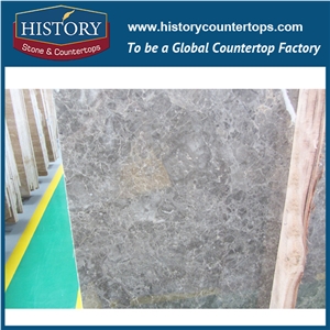 Historystone Turkey Imported Sicily Ash Marble Slabs for Engineered New Flooring Tile and Wall Cladding Covering,Hot Sales and Popular This Year.