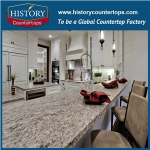 Historystone White Granite Bathroom Countertops, Custom Vanity Top, Bathroom Solid Surface