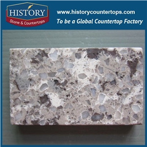 Historystone Winter Baikal with Colorful Surface Multi-Color Granite Tile and Slab Quartz Stone for Kitchen Worktops or Bench Tops.