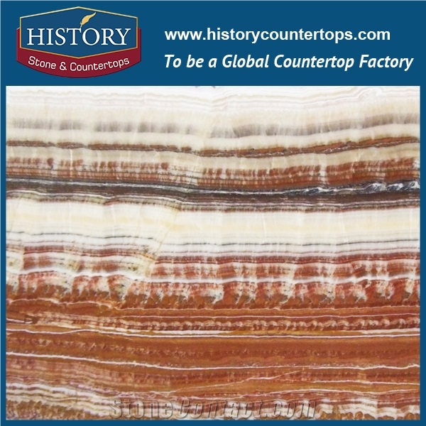 Historystone Wood Onyx Slabs & Tiles, Floor/Wall Covering, Onyx French Pattern