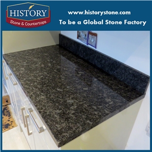 Hot Sale Custom Granite Stone,Great Quality Steel Grey Granite Countertops