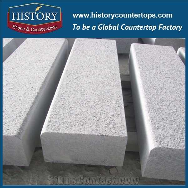 Hot Selling Light Grey Granit,Durable Natural Stone with Custom Size and Edge Cut for Road Stone Kerb Stone and Curbstone