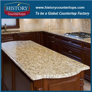 Luxury Polished Golden Persa Granite ,Brazil Gold Granite for Countertops,Wall Tiles,Floor Tiles