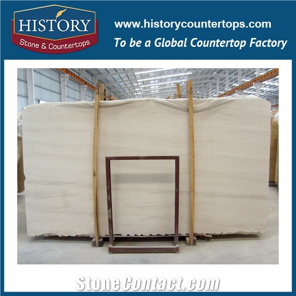Moca Cream Marble Slabs for Home Decoration, Best Selling Natural Stone, Durable Natural Marble for Home Decoration