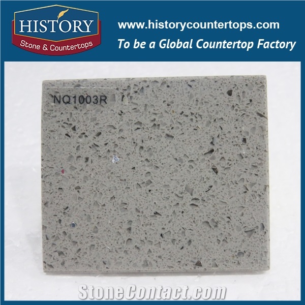 Motar Gray Historystone With Non Porous Material Surface Crystal Tile And Slab Quartz Stone For Kitchen Island Tops Or Desk Tops From China Stonecontact Com