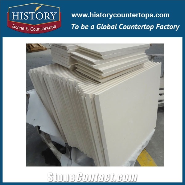 Natural Beige Marble Tile or Wall Cladding and Floor Coveirng and Skirting, Marble Slabs for Countertop