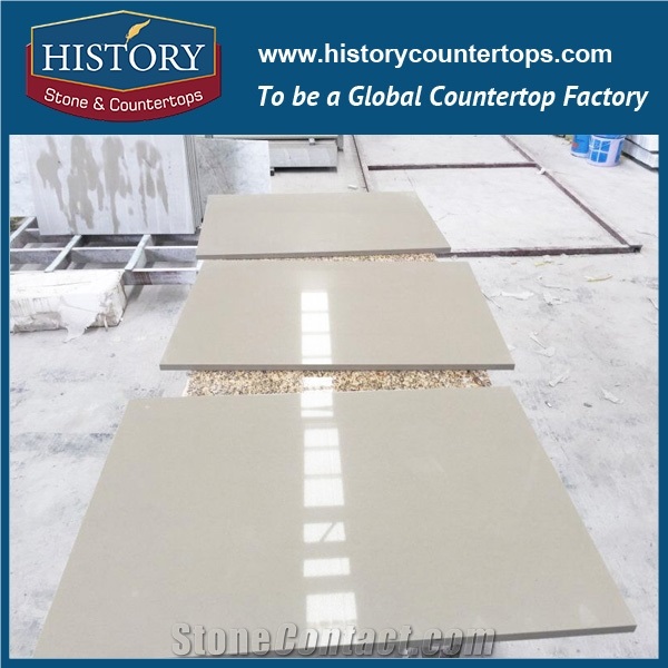 New Color Man Made Nq2042 White Soild Surface Quartz Stone Kitchen Countertops/Bench/Bar/Worktop Tops