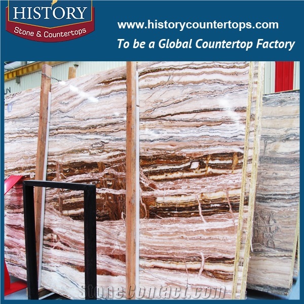 Pakistan Hunza Travertine Onyx Slabs for Flooring/Walling/Covering Tiles/Tv Background Decoration