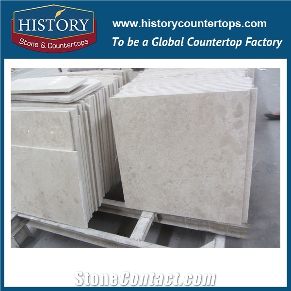 Polished，Sawn Cut，Sanded，Rockfaced, White Rose Beige Marble Tile Good Price Turkey Slabs for Interior,Building Stone