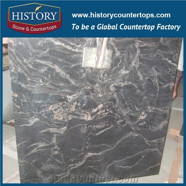 Solid Surface Natural Granite Slab for Countertop Durable Stone Tile for Wall Cladding Floor Covering and Skirting