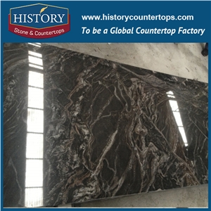 Solid Surface Natural Granite Slab for Countertop Durable Stone Tile for Wall Cladding Floor Covering and Skirting