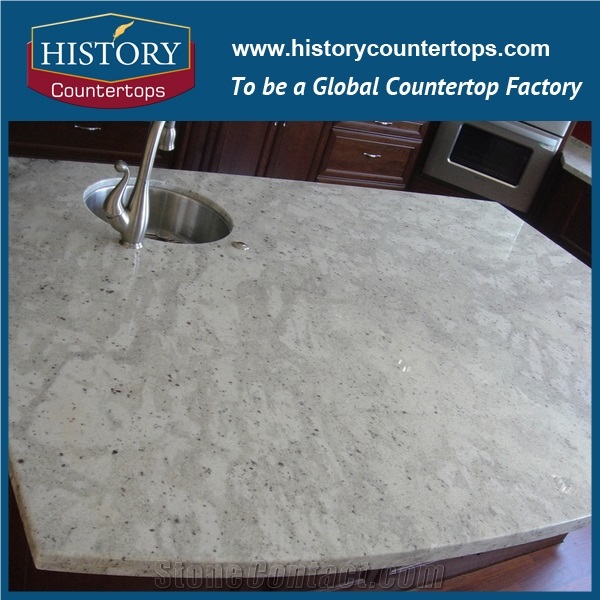 White Granite For Polishing Kitchen Countertops Custom Solid
