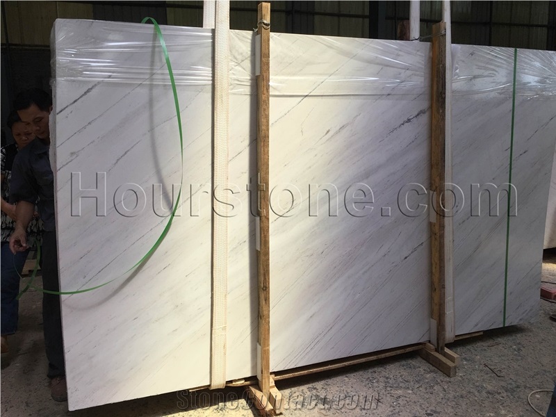 New Mine Bianco Sievc White Marble Tiles and Slabs for Wall and Floor