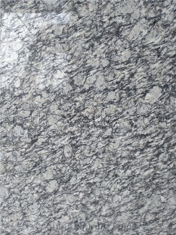 Sea White Granite,Chinese Sea Wave White,Spary White,Spoondrift White for Outside Decoration
