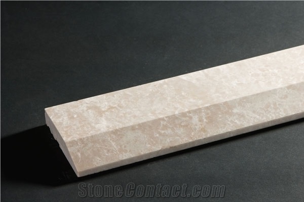 Classic Botticino Beige Marble Thresholds Marble Saddle Xiamen