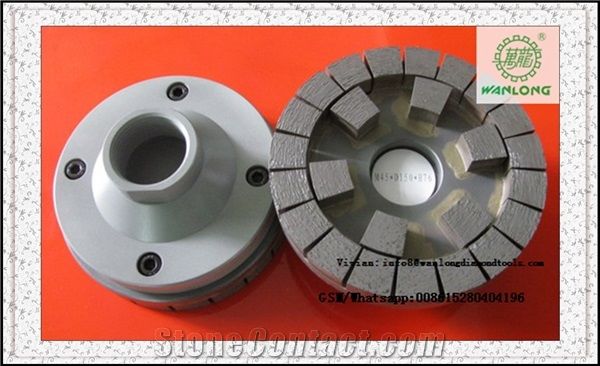 5" Wanlong Diamond Cup Abraive Wheel for Grinder-Diamond Cup Grinding Wheel Manufacturers&Supplier