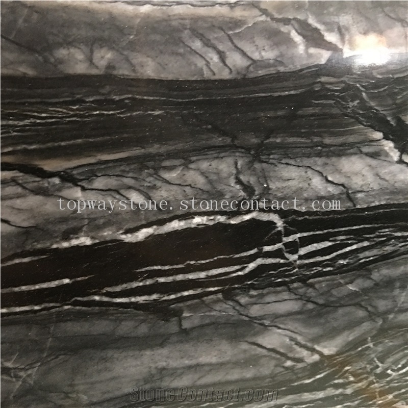 Black Wood Vein Marble&Rosewood Grain Black Marble&Wooden Black Marble&Black Forest Marble Tiles for Wall and Floor Covering