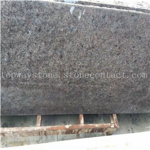 Brown Antiq Labrador Granite,Brown Antic Granite,Brown Antique Granite Slab with Polished Surface