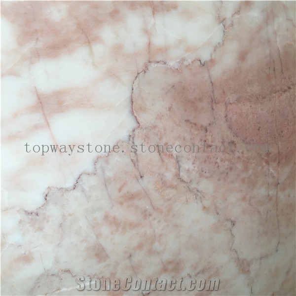 Crema Rosa Pink Marble Slabs Tiles, Pink Marble Floor Tile