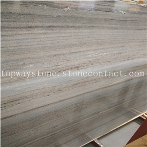 Crystal Wooden Marble,Crystal White Wood Marble,White Crystal Wood Vein Marble in Good Quality