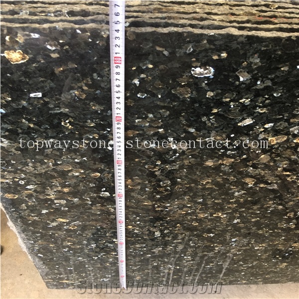 Labrador Emerald Pearl Granite&Verde Larvik Granite&Emerald Green Pearl Granite&Black Pearl Granite Slab,Granite Floor Covering