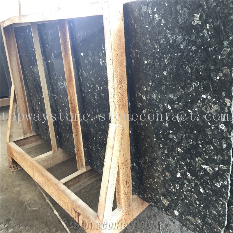 Silver Pearl Granite,Silver Pearl Blue Granite,Larvik Silver Pearl Granite with Shine Pearl