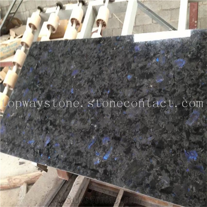Volga Blue Granite,Polaris Blue,Labradorit Volga Blue Granite with Polished Surface in Good Quality