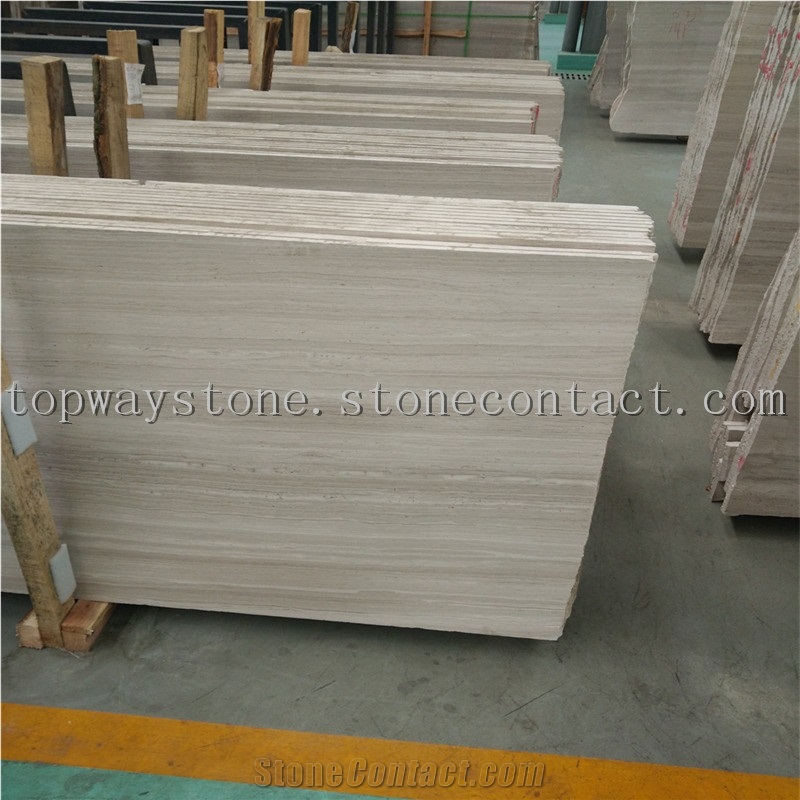 White Wood Grain Marble,Wooden White Marble,White Serpeggiante Marble