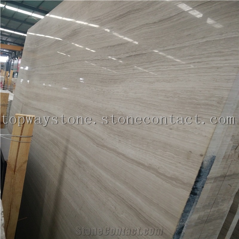 White Wood Grain Marble,Wooden White Marble,White Serpeggiante Marble