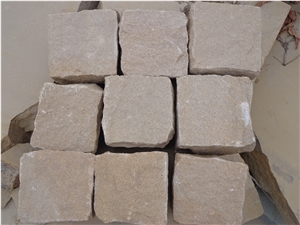 Grey Sandstone Cobble Stone, Grey Sandstone Setts
