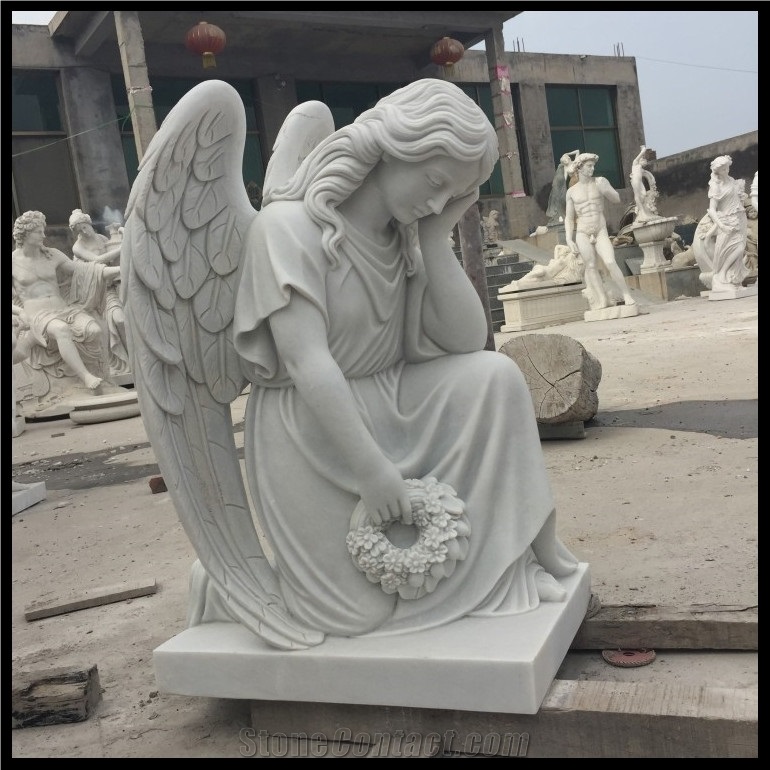 Life Size Angel Statue Lion Statues For, Large Outdoor Stone Angel Statues