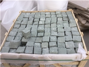 Multicolor Sandstone Cobble Stone/Various Color Sandstone Cube Stone/ Sandstone Paving Sets/Exterior Pavers/Courtyard Road Pavers