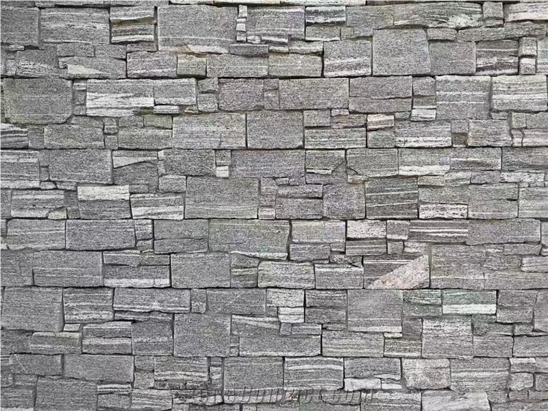 Nature Cultured Stone Panel, Ledge Stacked Cladding,Cement Facade Feature Cladding, Clearance Stacked Masonry, Split Face Decorative Narrow Bookleaf