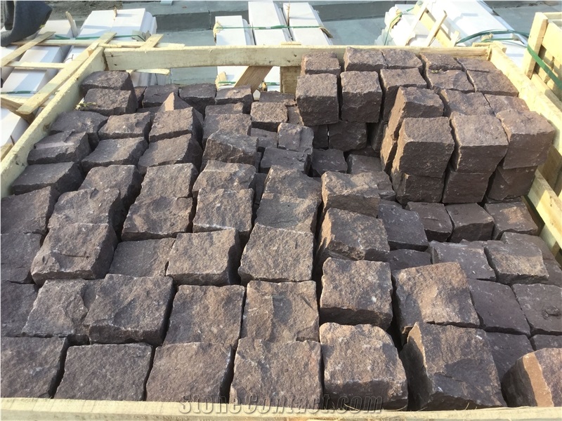 Sandstone Cube Stone&Pavers with Different Colors/Sandstone Paving Sets/Natural Stone Courtyard Road Pavers/Sandstone Cobble Stone