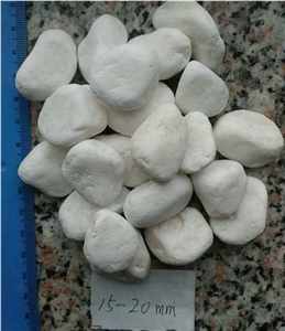Snow White Garden Pebbles for Sale Cobble Stone/Snow White Pebble Stone