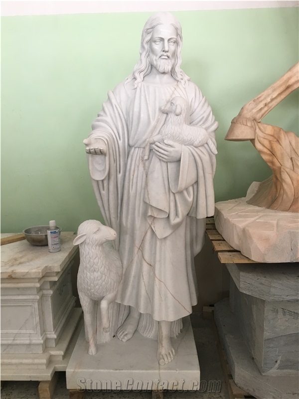 White Marble Statue Manufacturer, Statue Of Jesus, Jesus Christ Statue, Ancient Greek Sculpture