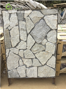 Natural Stone Loose Stone Wall Veneer Cement Back Outdoor Wall Cladding Stone Pattern