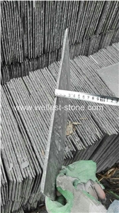 Wellest Natural Grey Slate Roof Tile 50x25cm Roof Covering Tile 5-8mm Thin Slate Tile Best Material