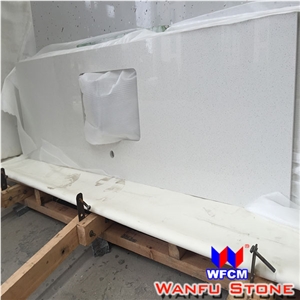 Hot Sale White Artificial Quartz Stone Countertop