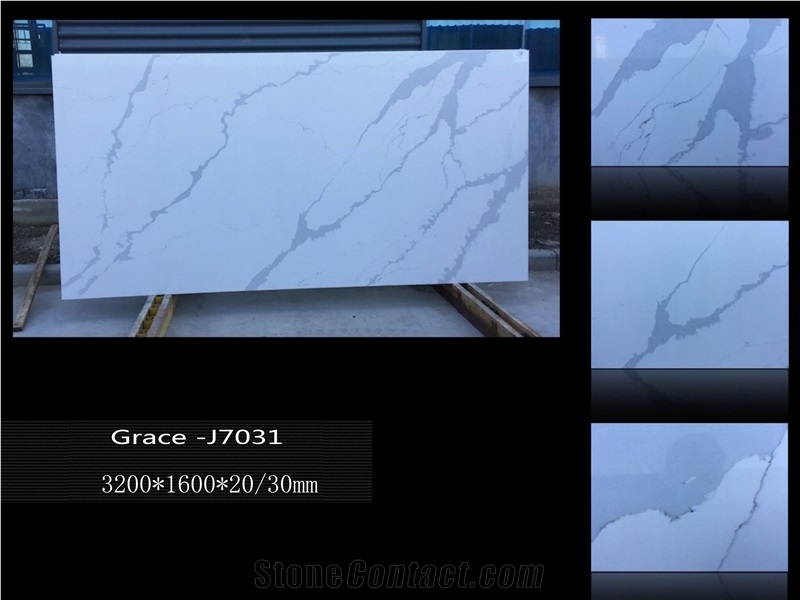 Grace Quartz Stone Slabs & Tiles