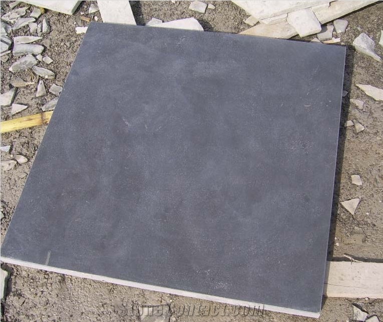 Decoration Material Blue Limestone Slabs for Tiles/Skirting/Roof